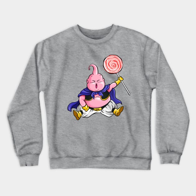 Little Pink Bubble Crewneck Sweatshirt by Wedusgombel